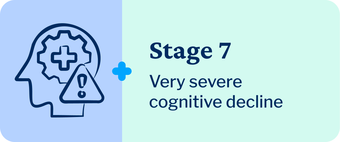 dementia stage 7 symptoms