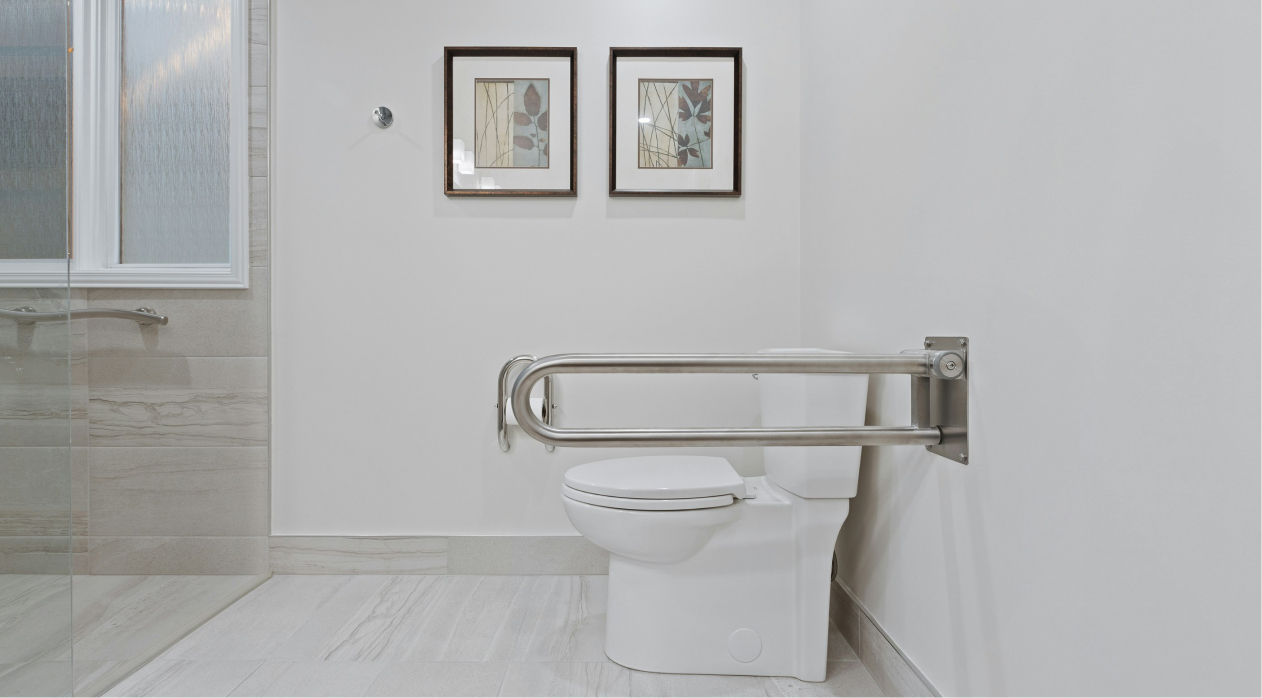 Bathroom modification to improve arthritis home care